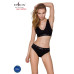 Спортивний топ з широкою гумкою Passion PS004 TOP L, black