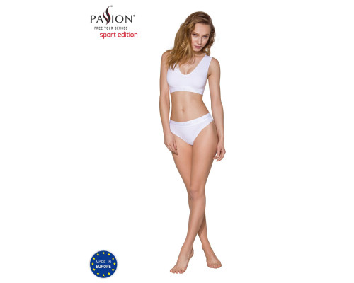Спортивний топ з еластичної бавовни Passion PS005 TOP XL, white