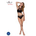 Трусики з прозорою вставкою Passion PS006 PANTIES L, black