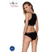 Трусики з прозорою вставкою Passion PS006 PANTIES L, black