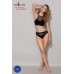 Трусики з прозорою вставкою Passion PS006 PANTIES L, black
