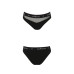 Трусики з прозорою вставкою Passion PS006 PANTIES S, black
