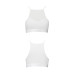 Спортивний топ з прозорою вставкою Passion PS006 TOP XL, white