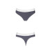 Спортивні трусики-стрінги Passion PS007 PANTIES dark grey, L
