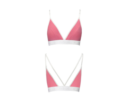 Спортивний топ з подвійними бретелями Passion PS007 TOP S, pink
