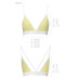 Спортивний топ з подвійними бретелями Passion PS007 TOP S, yellow