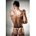 Чоловічі стрінги з леопардовим принтом Passion 013 THONG S/M (м'ята упаковка)