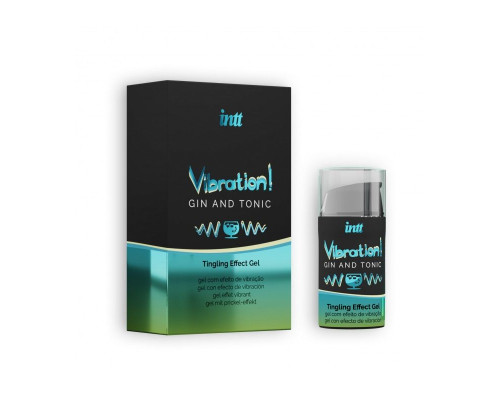 Рідкий вібратор Intt Vibration Gin Tonic (15 мл)