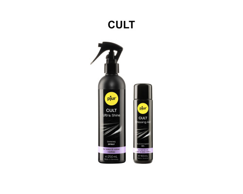 Спрей для догляду за одягом із гуми та латексу pjur Cult Ultra Shine 250 мл, надає блиску