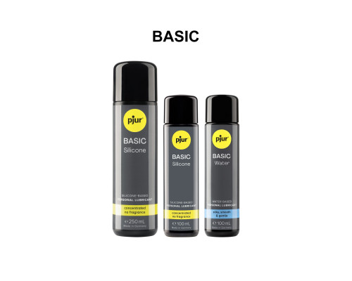Лубрикант на силіконовій основі pjur Basic Silicone 100 мл, найкраща ціна/якість, для новачків