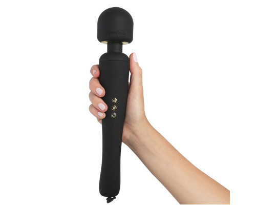 Вібромасажер Wand з трьома насадками Pornhub Spell Wand Set, потужний