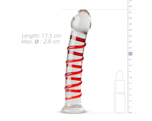 Скляний дилдо Gildo Glass Dildo No.15