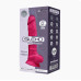 Фаллоимитатор с вибрацией SilexD Vetus Vibro Pink (MODEL 1 size 8in), двухслойный, диаметр 4,2см