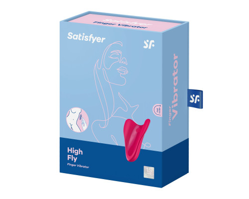 Вібратор на палець Satisfyer High Fly Red