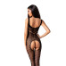 Бодістокінг з доступом до інтимних місць Passion BS078 black