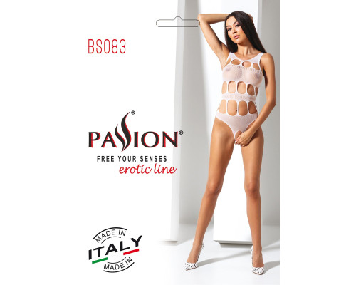 Сексуальний боді з вирізами Passion BS083 white