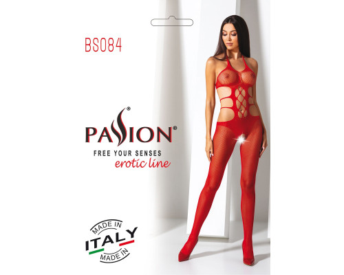 Еротичний бодістокінг Passion BS084 red