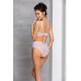 Еротичний комплект з малюнком Passion LOVELIA BIKINI S/M, white