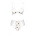 Еротичний комплект з малюнком Passion LOVELIA BIKINI S/M, white