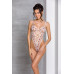 Еротичний боді з малюнком Passion LOVELIA BODY S/M, white