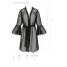 Повітряний пеньюар Passion LOVELIA PEIGNOIR XXL/XXXL, black