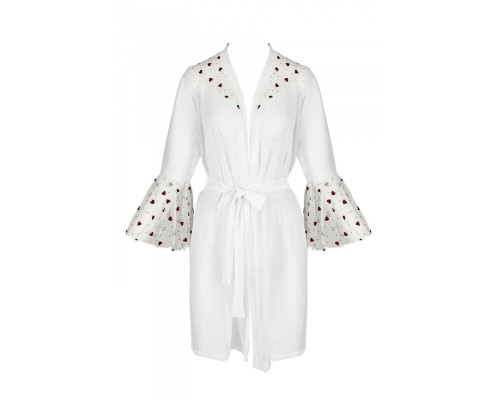 Повітряний пеньюар Passion LOVELIA PEIGNOIR L/XL, white