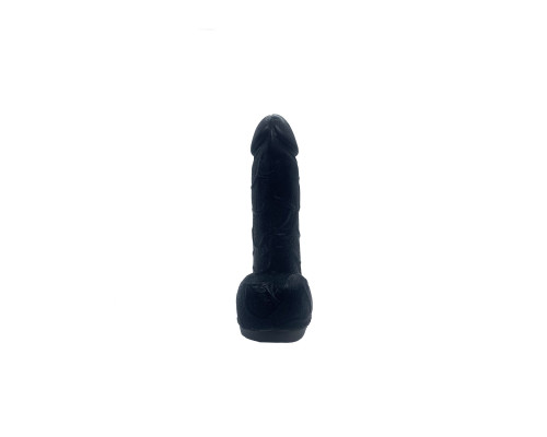 Мило у формі пеніса Чистий Кайф Black size S, крафтове мило-член, натуральне