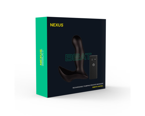 Масажер простати Nexus Beat з пульсівною перлиною і вібрацією
