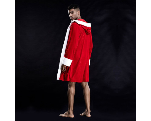 Чоловічий еротичний костюм "Звабливий Санта" One Size Red