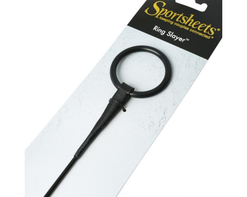 Шлепалка с кольцом Sportsheets Ring Slayer Crop