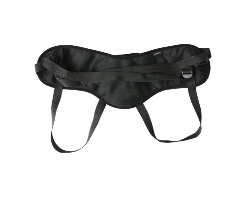 Трусы для страпона Sportsheets - SizePlus Beginners Black, широкий пояс, комфортные