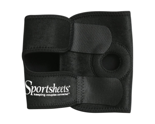 Ремень на бедро для страпона Sportsheets Thigh Strap-On, на липучке, можно на подушку, объем 55см