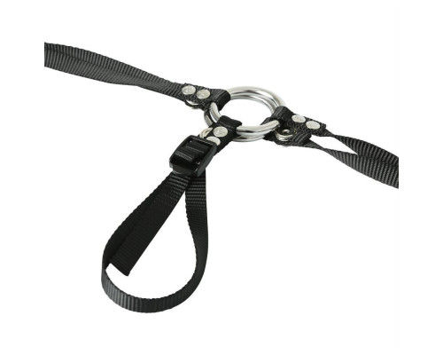 Трусики-стринги для страпона Sportsheets - Bare As You Dare Strap-On, съемное металлическое кольцо