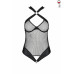 Сітчастий боді з халтером Passion Amanda Body S/M, black