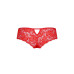 Трусики-бразиліана з квіткового мережива Passion RAJA THONG S/M, red