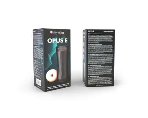 Мастурбатор Mystim Opus E Donut для електростимулятора