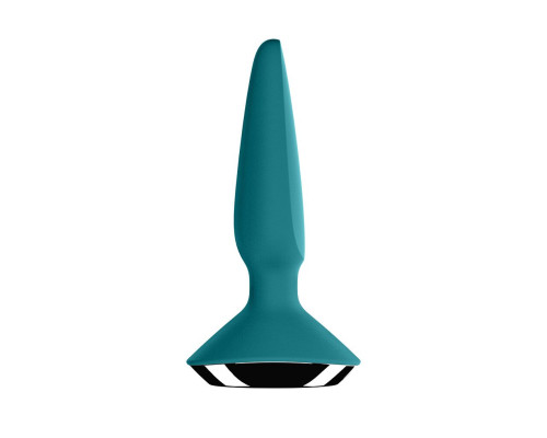 Анальна смарт-вібропробка Satisfyer Plug-ilicious 1 Petrol