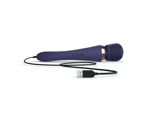 Вібромасажер з силіконовою щіточкою Love to Love Brush Crush – Midnight Indigo