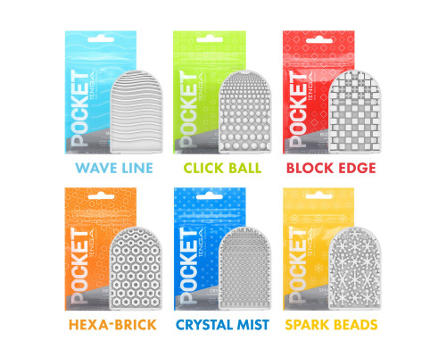 Мастурбатор TENGA Pocket Hexa-Brick