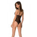 Боді з ажурним ліфом Passion CHRISTA BODY XXL/XXXL, black