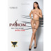 Тілесні колготки з відкритим доступом, контрастні шортики Passion TIOPEN 011 5 (20 den), beige