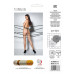 Тілесні колготки з доступом, контрастна подвійна резинка Passion TIOPEN 015 3/4 (20 den) beige