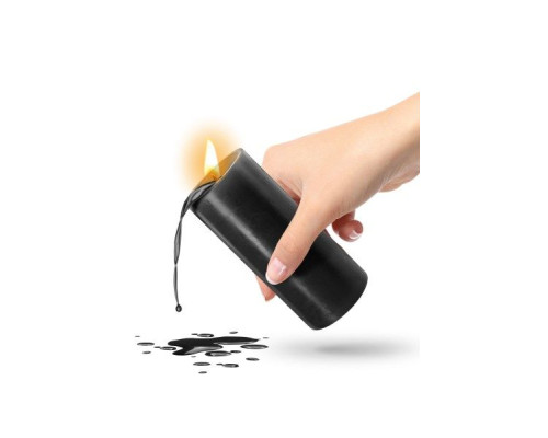 БДСМ-свічка низькотемпературна Fetish Tentation SM Low Temperature Candle Black