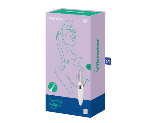 Вібратор для клітора Satisfyer Twirling Delight White