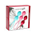 Вагінальні кульки Satisfyer V Balls (3 пари), діаметр 3,4 см, маса 79-114-150г, монолітні