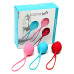 Вагінальні кульки Satisfyer Strengthening Balls (3шт), діаметр 3,8 см, маса 62-82-98г, монолітні