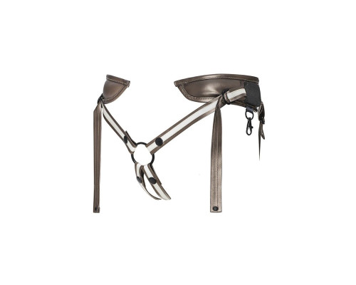 Трусы для страпона Strap-On-Me Leatherette HARNESS DESIROUS (мятая упаковка)