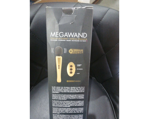 Потужний вібромасажер Dorcel Megawand Gold (м'ята упаковка!!!)