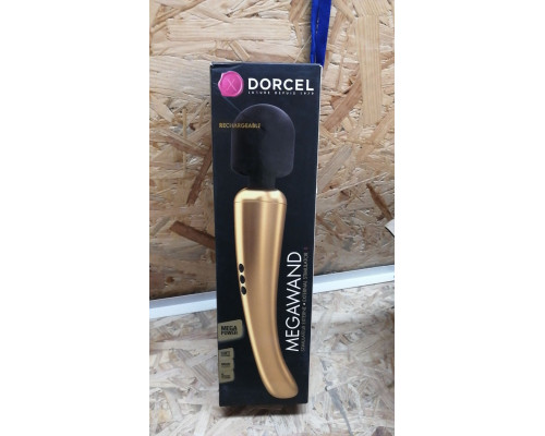 Потужний вібромасажер Dorcel Megawand Gold (м'ята упаковка!!!)