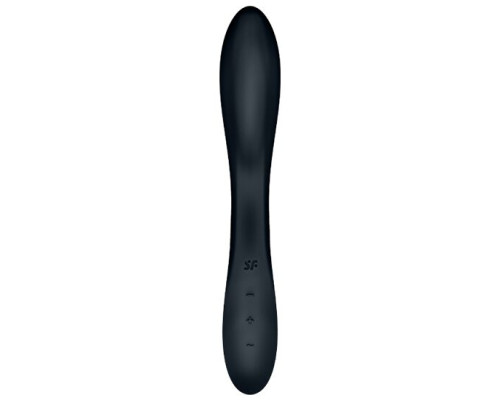 Вібратор із перлинною стимуляцією точки G Satisfyer Rrrolling Explosion Black